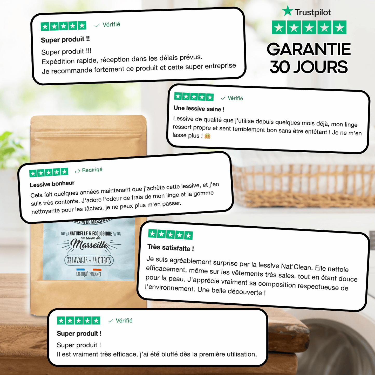 Lessive écologique Nat'Clean